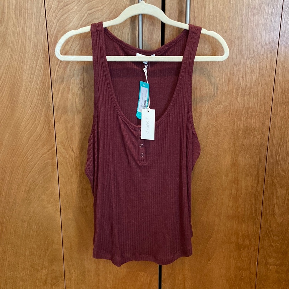 Z Supply Henley Tank, size L